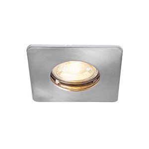Saxby 80245 Speculo Square IP65 50W, Brushed Chrome Finish - Saxby - Falcon Electrical UK