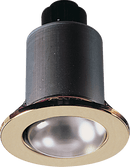 Knightsbridge MLA MD02B IP20 230V 60W max. R63 Brass Mains Downlight - Knightsbridge MLA - Falcon Electrical UK