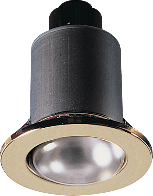 Knightsbridge MLA MD02B IP20 230V 60W max. R63 Brass Mains Downlight - Knightsbridge MLA - Falcon Electrical UK