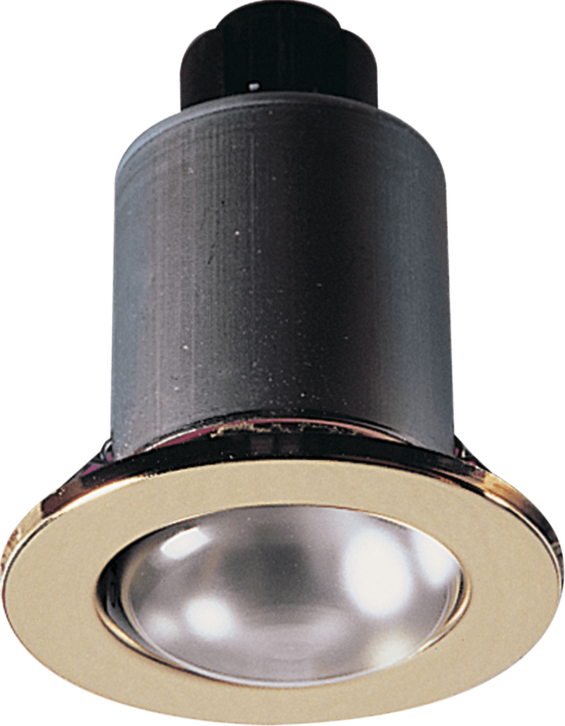 Knightsbridge MLA MD02B IP20 230V 60W max. R63 Brass Mains Downlight - Knightsbridge MLA - Falcon Electrical UK