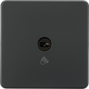 Knightsbridge MLA SFTS1AT 230V 1G 1-way Touchless Switch - Anthracite - Knightsbridge MLA - Falcon Electrical UK