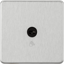 Knightsbridge MLA SFTS1BC 230V 1G 1-way Touchless Switch - Brushed Chrome - Knightsbridge MLA - Falcon Electrical UK