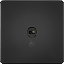 Knightsbridge MLA SFTS1MB 230V 1G 1-way Touchless Switch - Matt Black - Knightsbridge MLA - Falcon Electrical UK