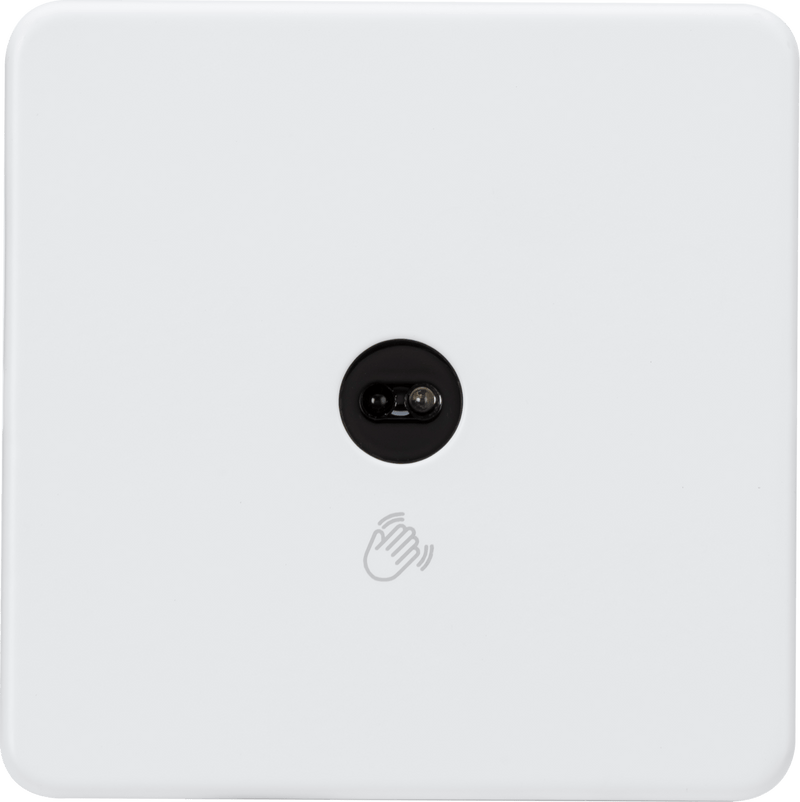 Knightsbridge MLA SFTS1MW 230V 1G 1-way Touchless Switch - Matt White - Knightsbridge MLA - Falcon Electrical UK