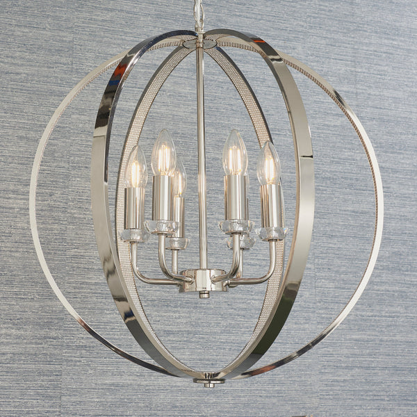 Endon 81508 Ritz 6lt Pendant - Endon - Falcon Electrical UK