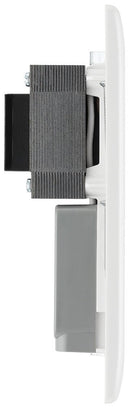 BG 820 White Nexus Moulded Dual Voltage Shaver Socket - BG - Falcon Electrical UK