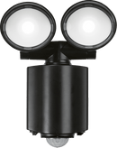 Knightsbridge MLA FL16ABK 230V IP55 Twin Spot LED Security Light - Black - Knightsbridge MLA - Falcon Electrical UK