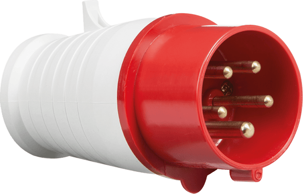 Knightsbridge MLA IN0014 415V IP44 16A Plug 3P+N+E - Knightsbridge MLA - Falcon Electrical UK