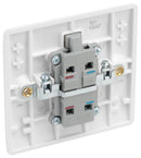 BG 830 White Nexus Moulded Single Switch, 20A - BG - Falcon Electrical UK