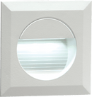 Knightsbridge MLA NH019W 230V IP54 Recessed Square Indoor/Outdoor LED Guide/Stair/Wall Light White LED - Knightsbridge MLA - Falcon Electrical UK