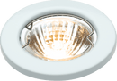 Knightsbridge MLA L02W1 IP20 12V 50W max. L/V White Downlight with Bridge - Knightsbridge MLA - Falcon Electrical UK