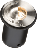 Knightsbridge MLA CAPWGU IP65 230V Round Stainless Steel Walkover Ground Light with Half-Lip Cover - Knightsbridge MLA - Falcon Electrical UK
