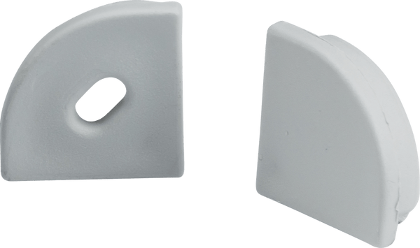 Knightsbridge MLA 1MCORCAP Aluminium Corner Profile End Caps - Knightsbridge MLA - Falcon Electrical UK