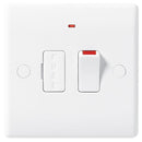 BG 852 White Nexus Moulded Switched 13A, Double Pole, Fused Connection Unit with Neon - BG - Falcon Electrical UK