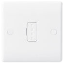 BG 854 White Nexus Moulded Unswitched 13A, Double Pole, Fused Connection Unit - BG - Falcon Electrical UK