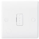 BG 855 White Nexus Moulded Unswitched 13A, DP, Fused Connection Unit with Flex Outlet - BG - Falcon Electrical UK