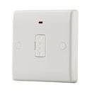 BG 856 White Nexus Moulded Unswitched 13A, Double Pole, Fused Connection Unit with Neon - BG - Falcon Electrical UK