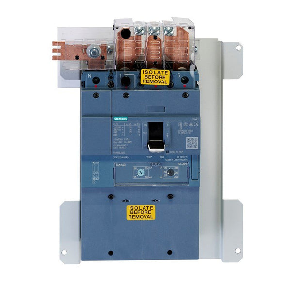 Wylex NH250L4PMB 250A 4-Pole MCCB Incomer - Wylex - Falcon Electrical UK