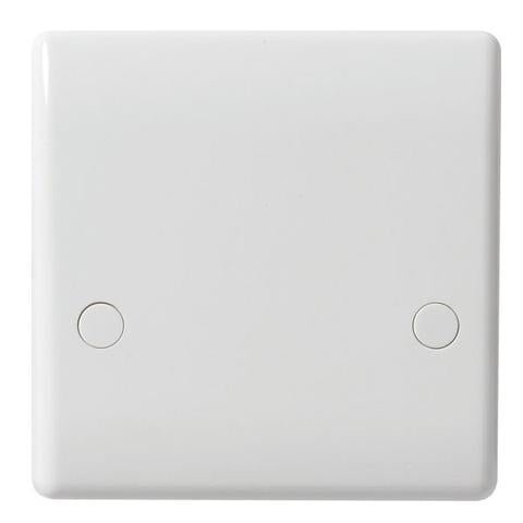 BG 879 Nexus White Moulded Cooker Outlet Plate 45A - BG - Falcon Electrical UK