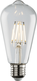 Knightsbridge MLA ST4ESDC 230V 4W LED ES Clear ST64 Filament Lamp 2700K Dimmable - Knightsbridge MLA - Falcon Electrical UK