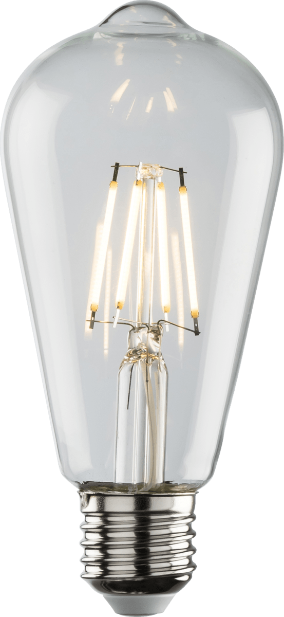 Knightsbridge MLA ST4ESDC 230V 4W LED ES Clear ST64 Filament Lamp 2700K Dimmable - Knightsbridge MLA - Falcon Electrical UK