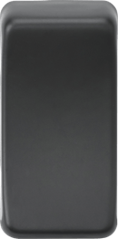 Knightsbridge MLA GDBLANKAT Switch cover - anthracite - Knightsbridge MLA - Falcon Electrical UK