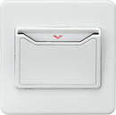 Knightsbridge MLA SFCARDMW 32A 1G Key Card Switch - matt white - Knightsbridge MLA - Falcon Electrical UK