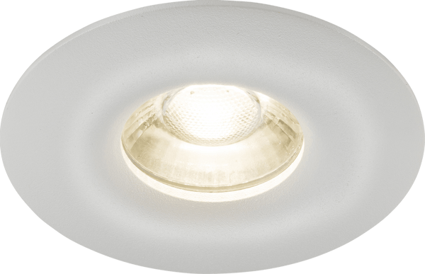 Knightsbridge MLA ODA1FRW Odina Single Fixed Round Downlight White - Knightsbridge MLA - Falcon Electrical UK