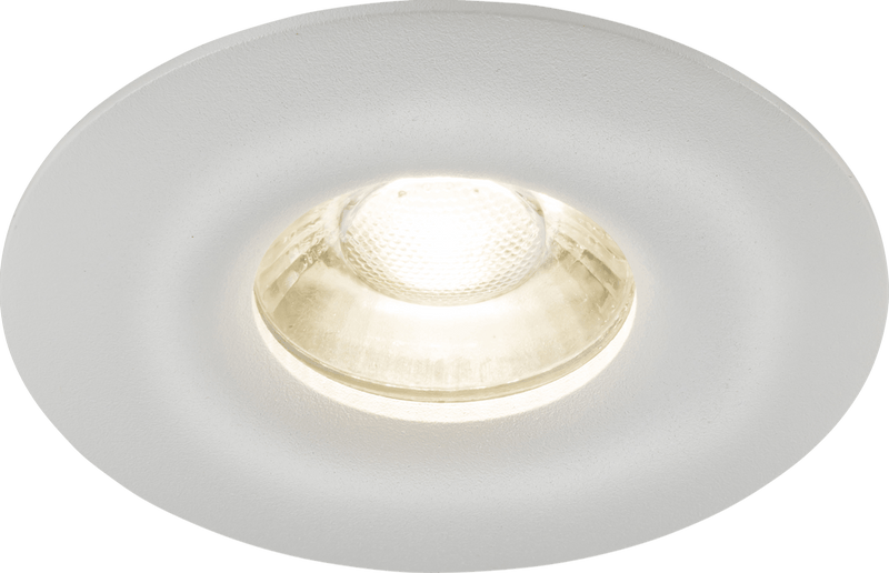 Knightsbridge MLA ODA1FRW Odina Single Fixed Round Downlight White - Knightsbridge MLA - Falcon Electrical UK