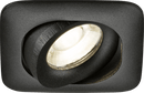 Knightsbridge MLA ODA1TSB Odina Single Tilt Square Downlight Black - Knightsbridge MLA - Falcon Electrical UK