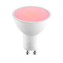 Saxby 91949 Smart GU10 5W RGB-CCT, Matt White textured - Saxby - Falcon Electrical UK