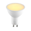 Saxby 91949 Smart GU10 5W RGB-CCT, Matt White textured - Saxby - Falcon Electrical UK