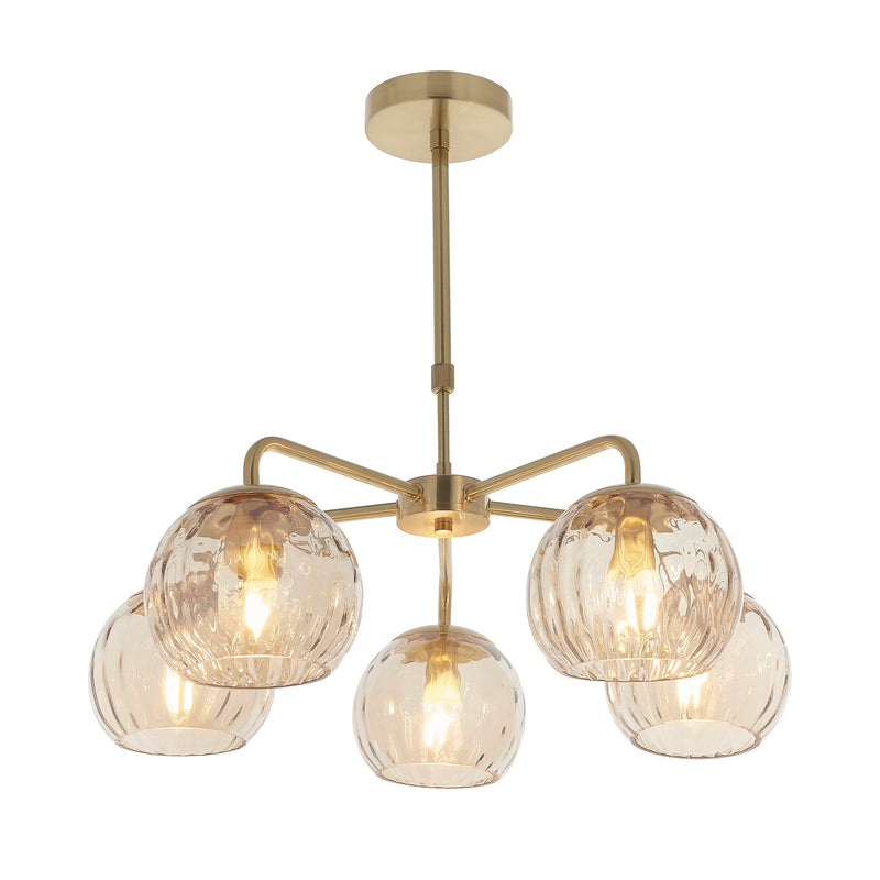 Endon 91969 Dimple 5lt Pendant - Endon - Falcon Electrical UK