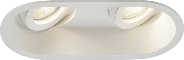 Knightsbridge MLA DIC2TRW Dipa Twin Tilt Round Anti-Glare Downlight White - Knightsbridge MLA - Falcon Electrical UK
