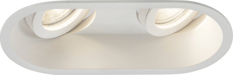 Knightsbridge MLA DIC2TRW Dipa Twin Tilt Round Anti-Glare Downlight White - Knightsbridge MLA - Falcon Electrical UK