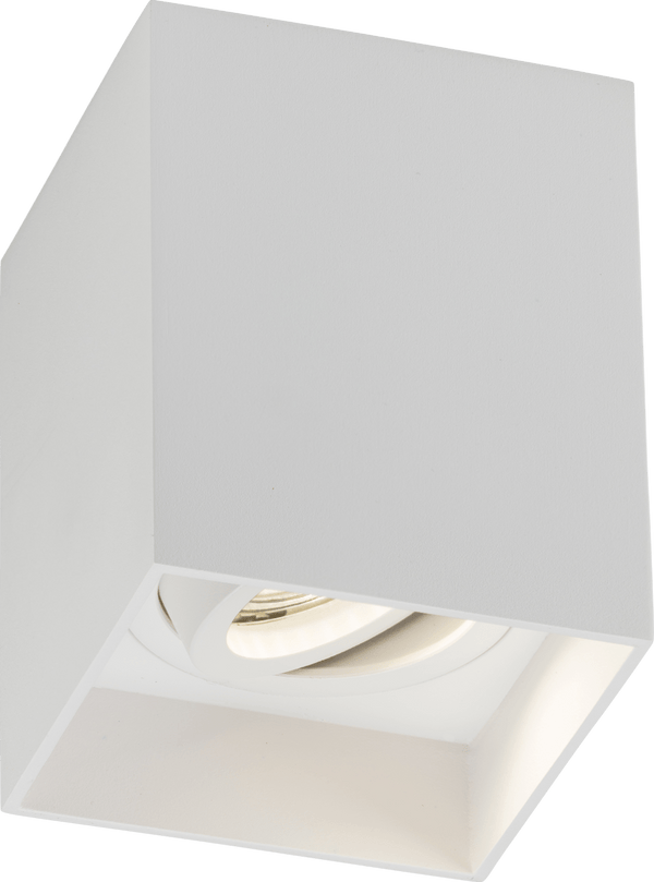 Knightsbridge MLA ORA1TSW Oran Surface Tilt Square Downlight White - Knightsbridge MLA - Falcon Electrical UK