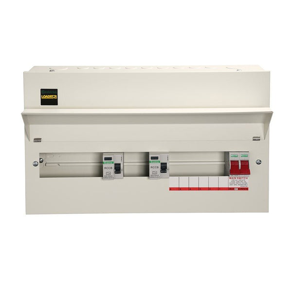 Crabtree 18MSHI15 15 Way High Integrity Consumer Unit 100A Main Switch, 80A 30mA RCDs, Flexible Configuration - Crabtree - Falcon Electrical UK