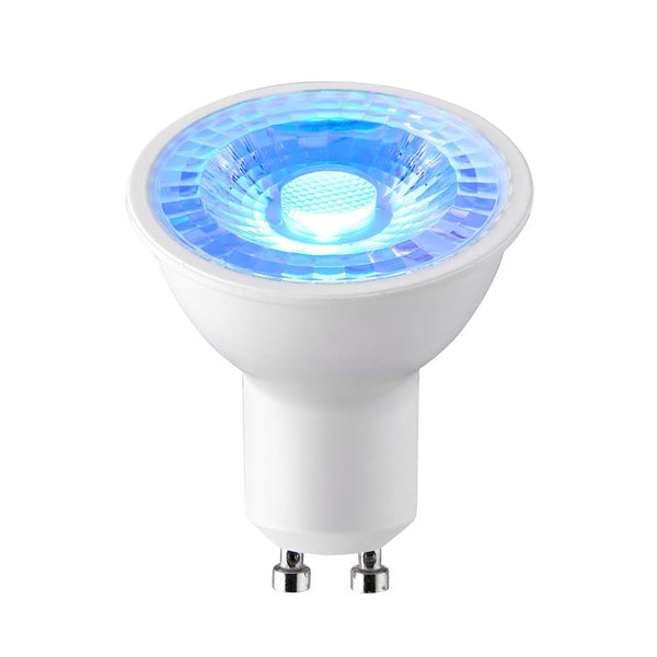 Saxby 92537 GU10 LED blue 5W - Saxby - Falcon Electrical UK