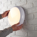 Saxby 95544 Hero CCT Corridor Emergency Bulkhead IP65 18W - Saxby - Falcon Electrical UK