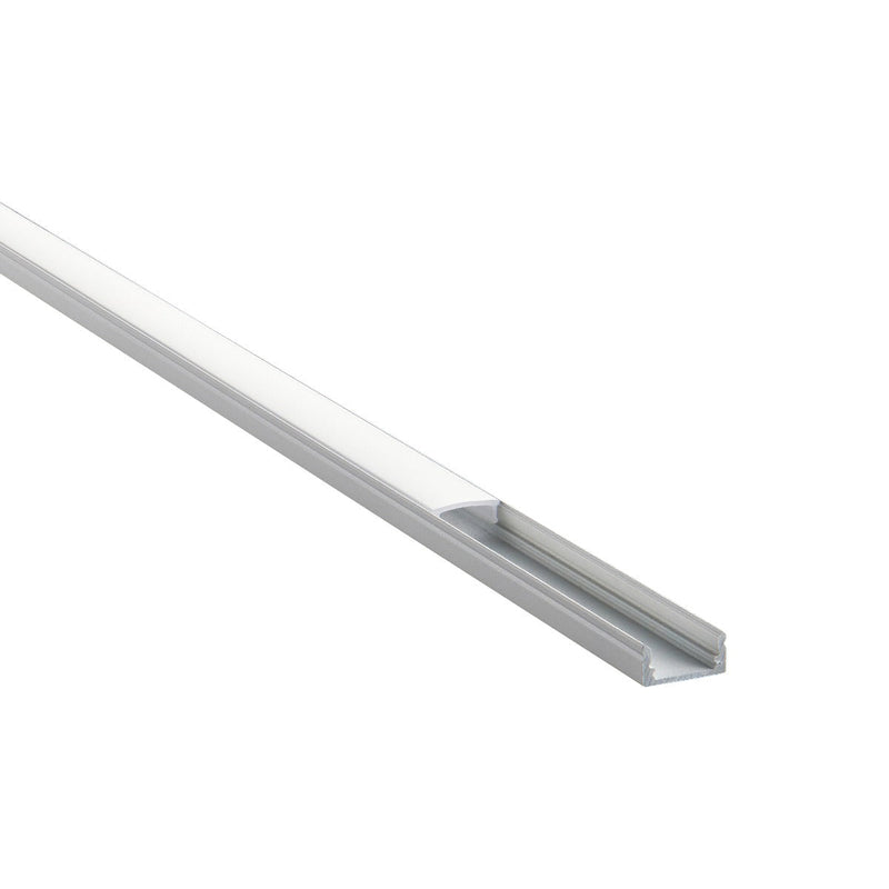 Saxby 97734 RigelSLIM Surface 2m Aluminium Profile-Extrusion White - Saxby - Falcon Electrical UK