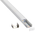 Saxby 97734 RigelSLIM Surface 2m Aluminium Profile-Extrusion White - Saxby - Falcon Electrical UK