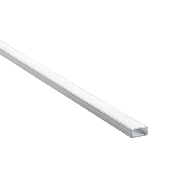 Saxby 97734 RigelSLIM Surface 2m Aluminium Profile-Extrusion White - Saxby - Falcon Electrical UK