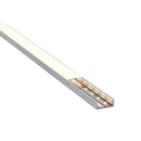 Saxby 97735 RigelSLIM Surface Wide 2m Aluminium Profile-Extrusion Sliver - Saxby - Falcon Electrical UK