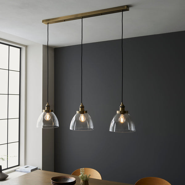 Endon 98114 Hansen 3lt Pendant - Endon - Falcon Electrical UK