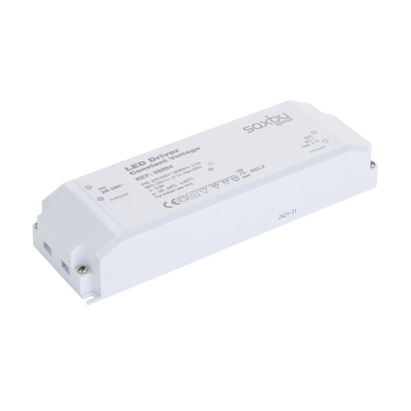 Saxby 98994 LED Constant Voltage Driver 24V 50W - Saxby - Falcon Electrical UK