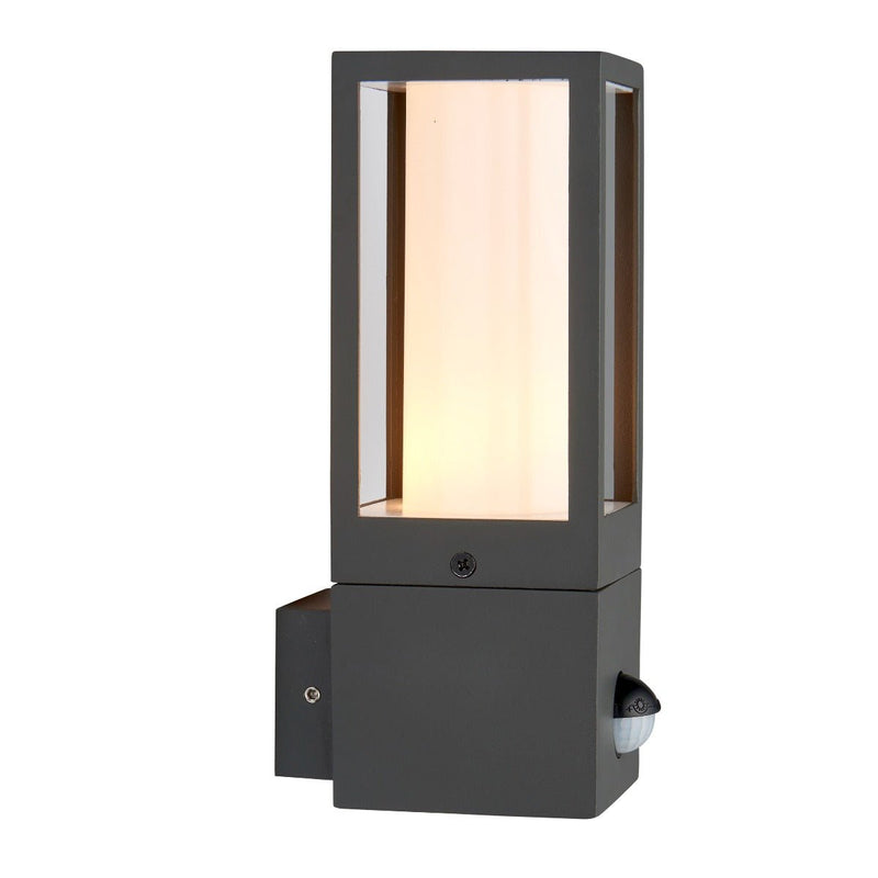 Saxby 99549 7W Lantern Wall Fitting w- PIR - Saxby - Falcon Electrical UK