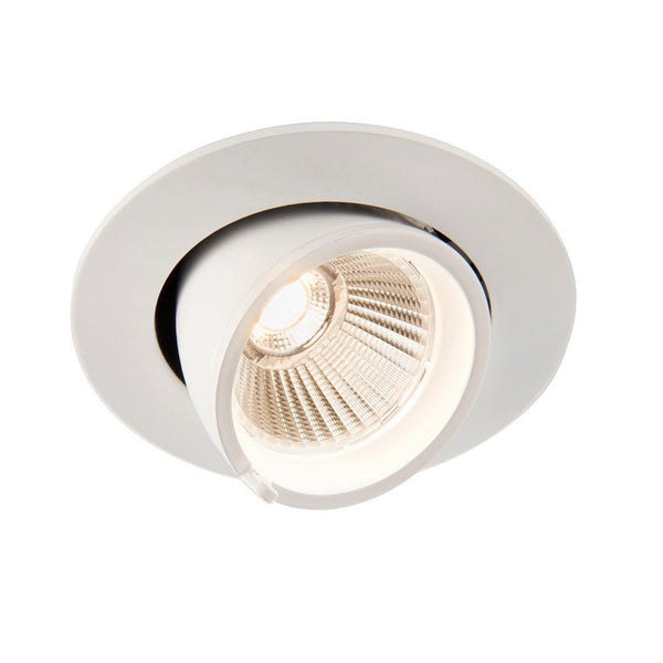 Saxby 99552 9W Axial Round Adjustable Spotlight - Warm White - Saxby - Falcon Electrical UK