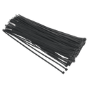 4.8mm Cable Ties - Pack of 100 (Black) - Falcon Electrical UK - Falcon Electrical UK