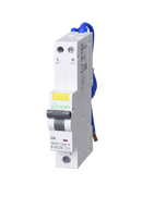 Danson E-DLZS4106 RCBO 10kA 6A 30mA 1P+N C-Curve Type A - Danson - Falcon Electrical UK
