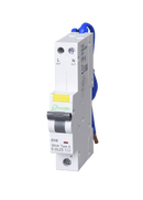 Danson E-DLZS4110 RCBO 10kA 10A 30mA 1P+N C-Curve Type A - Danson - Falcon Electrical UK
